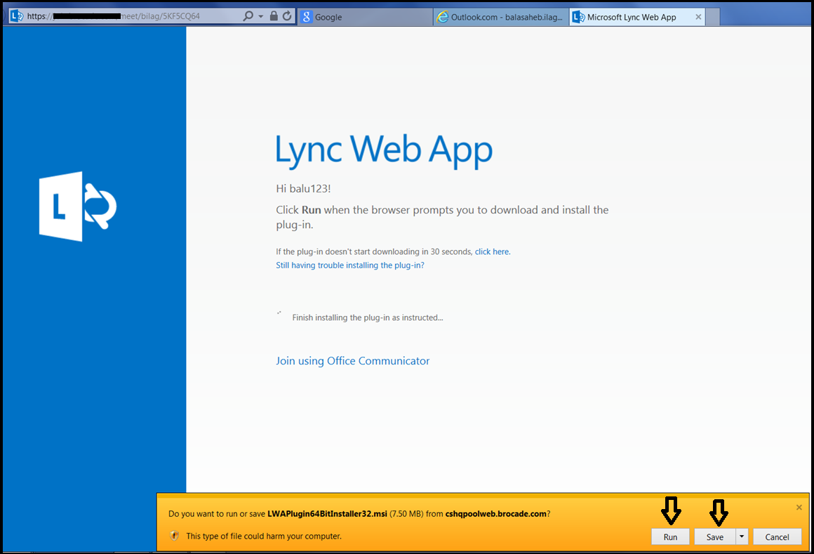 lync web app plugin not uninstalling